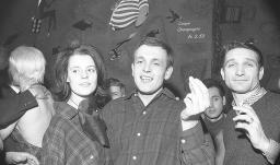 Fasnacht, Restaurant-Bar Barfüsser Zürich, 1964