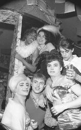 Fasnacht, Restaurant-Bar Barfüsser Zürich, 1964