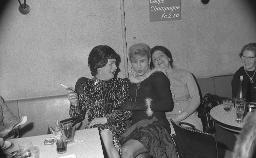 Fasnacht, Restaurant-Bar Barfüsser Zürich, 1964