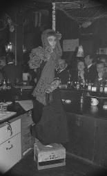 Fasnacht, Restaurant-Bar Barfüsser Zürich, 1964