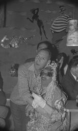 Fasnacht, Restaurant-Bar Barfüsser Zürich, 1964