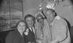 Fasnacht, Restaurant-Bar Barfüsser Zürich, 1964