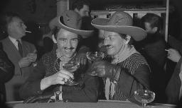 Fasnacht, Restaurant-Bar Barfüsser Zürich, 1964