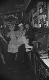 Fasnacht, Restaurant-Bar Barfüsser Zürich, 1964