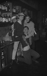 Fasnacht, Restaurant-Bar Barfüsser Zürich, 1964