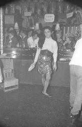Fasnacht, Restaurant-Bar Barfüsser Zürich, 1964