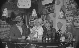 Fasnacht, Restaurant-Bar Barfüsser Zürich, 1964