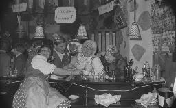 Fasnacht, Restaurant-Bar Barfüsser Zürich, 1964