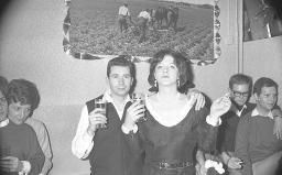 Fasnacht, Restaurant-Bar Barfüsser Zürich, 1964