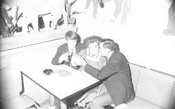 Fasnacht, Restaurant-Bar Barfüsser Zürich, 1964