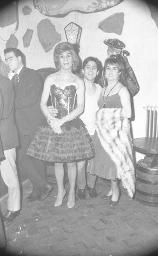 Fasnacht, Restaurant-Bar Barfüsser Zürich, 1964