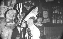Fasnacht, Restaurant-Bar Barfüsser Zürich, 1964