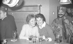 Fasnacht, Restaurant-Bar Barfüsser Zürich, 1964