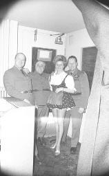 Fasnacht, Restaurant-Bar Barfüsser Zürich, 1965