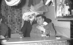 Fasnacht, Restaurant-Bar Barfüsser Zürich, 1965