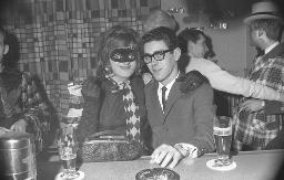 Fasnacht, Restaurant-Bar Barfüsser Zürich, 1965