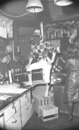 Fasnacht, Restaurant-Bar Barfüsser Zürich, 1965