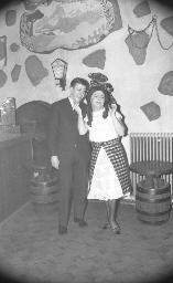 Fasnacht, Restaurant-Bar Barfüsser Zürich, 1965