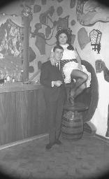 Fasnacht, Restaurant-Bar Barfüsser Zürich, 1965