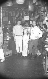 Fasnacht, Restaurant-Bar Barfüsser Zürich, 1965
