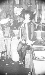 Fasnacht, Restaurant-Bar Barfüsser Zürich, 1965