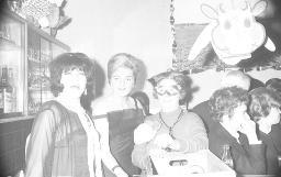 Fasnacht, Restaurant-Bar Barfüsser Zürich, 1965
