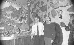 Fasnacht, Restaurant-Bar Barfüsser Zürich, 1965