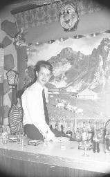 Fasnacht, Restaurant-Bar Barfüsser Zürich, 1965