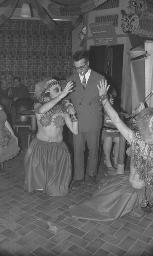 Fasnacht, Restaurant-Bar Barfüsser Zürich, 1966