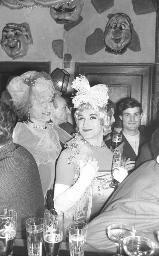 Fasnacht, Restaurant-Bar Barfüsser Zürich, 1966