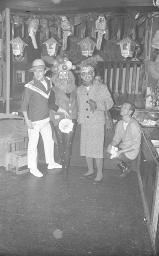 Fasnacht, Restaurant-Bar Barfüsser Zürich, 1966