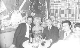 Fasnacht, Restaurant-Bar Barfüsser Zürich, 1966