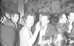 Fasnacht, Restaurant-Bar Barfüsser Zürich, 1966
