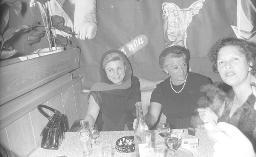Fasnacht, Restaurant-Bar Barfüsser Zürich, 1966