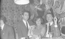 Fasnacht, Restaurant-Bar Barfüsser Zürich, 1966