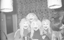 Fasnacht, Restaurant-Bar Barfüsser Zürich, 1966