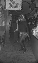 Fasnacht, Restaurant-Bar Barfüsser Zürich, 1966