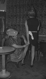 Fasnacht, Restaurant-Bar Barfüsser Zürich, 1966
