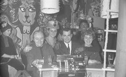 Fasnacht, Restaurant-Bar Barfüsser Zürich, 1966