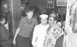 Fasnacht, Restaurant-Bar Barfüsser Zürich, 1966