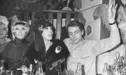 Fasnacht, Restaurant-Bar Barfüsser Zürich, 1966