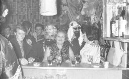 Fasnacht, Restaurant-Bar Barfüsser Zürich, 1966