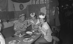 Fasnacht, Restaurant-Bar Barfüsser Zürich, 1967