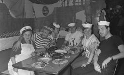 Fasnacht, Restaurant-Bar Barfüsser Zürich, 1967