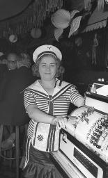 Fasnacht, Restaurant-Bar Barfüsser Zürich, 1967