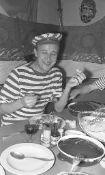 Fasnacht, Restaurant-Bar Barfüsser Zürich, 1967