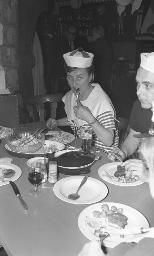 Fasnacht, Restaurant-Bar Barfüsser Zürich, 1967