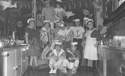 Fasnacht, Restaurant-Bar Barfüsser Zürich, 1967