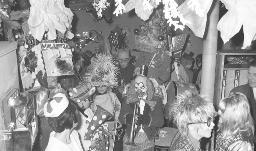 Fasnacht, Restaurant-Bar Barfüsser Zürich, 1967