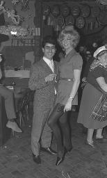 Fasnacht, Restaurant-Bar Barfüsser Zürich, 1967